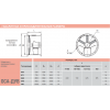 Осевые вентиляторы дымоудаления ОСА ДУВ 63