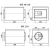 Вентиляторы Ostberg в изолированном корпусе серии IRE 40x20 / 250