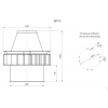 Вентилятор крышный радиальный ВКР