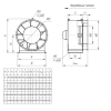 Вентилятор осевой ВО 25-188